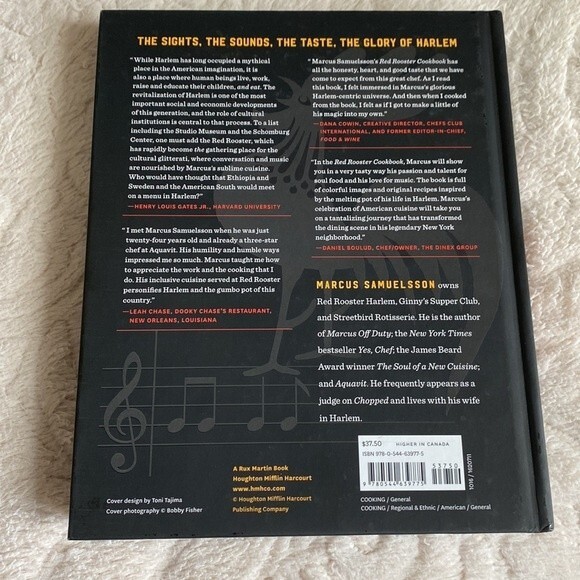 COOKBOOK * RED ROOSTER of HARLEM The cookbook by Marcus Samuelsson. - Picture 2 of 16